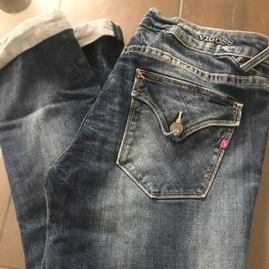 Vigoss size 31 waist 27 length blue jeans